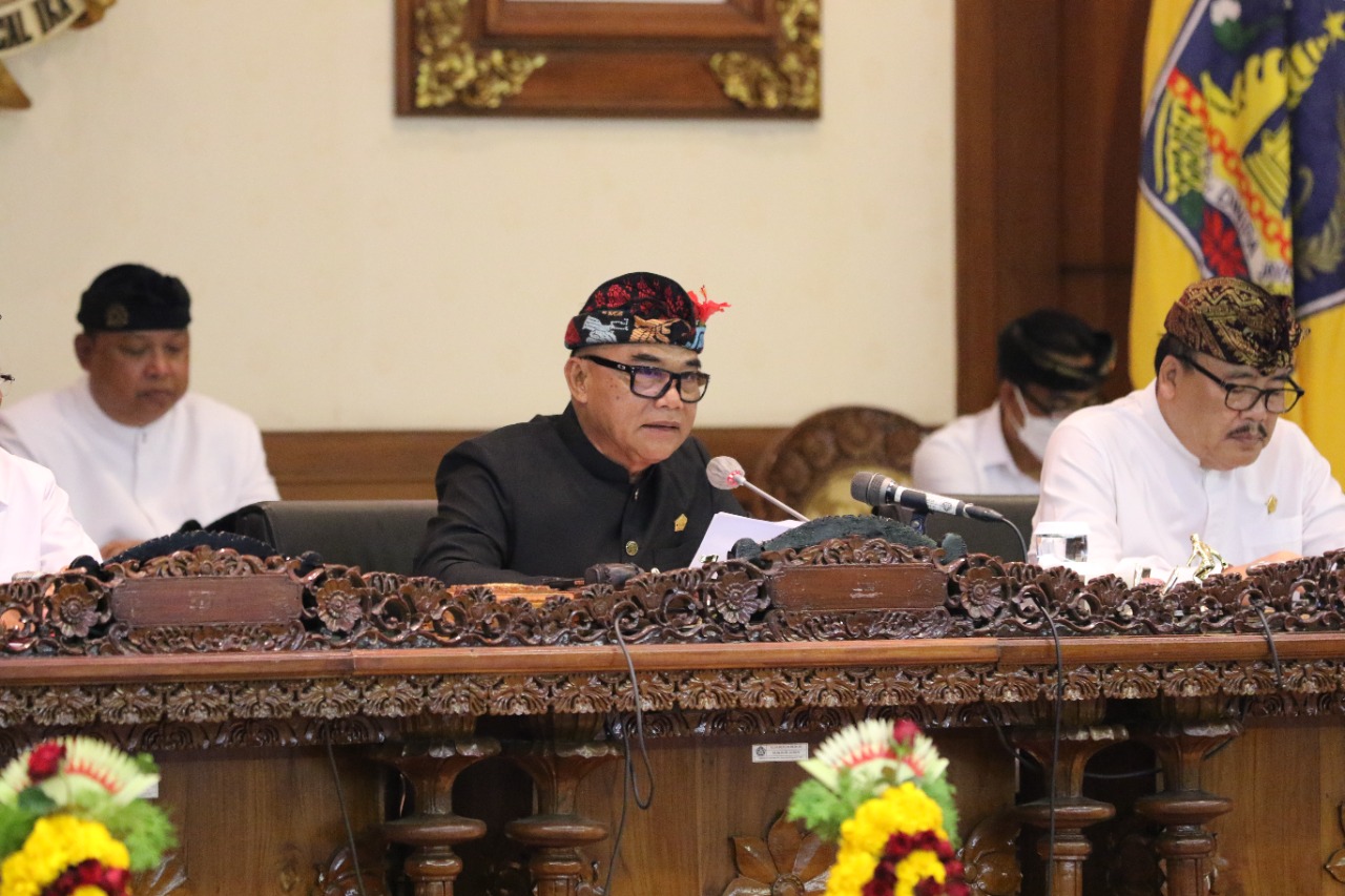 Rapat Paripurna Istimewa Peringatan Hari Jadi Provinsi Bali ke-64