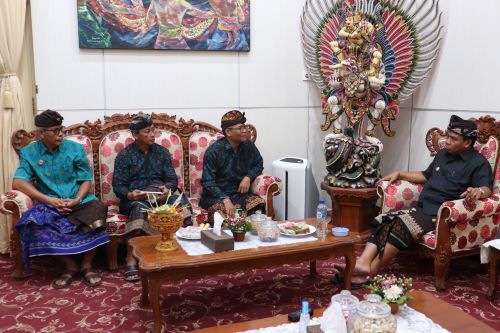 Audensi Pj Bupati Buleleng,KONI Buleleng Paparkan Strategi Jelang Porprov Bali
