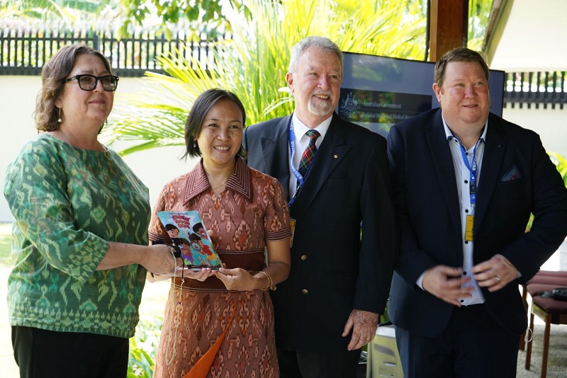 Kolaborasi Australia-Indonesia dan Kerjasama Unud Hasilkan Buku Cerita Pendidikan Kesehatan