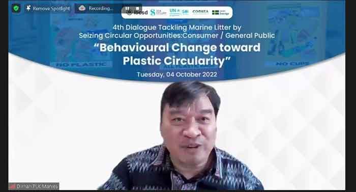 Perubahan Perilaku Masyarakat jadi Kunci Penting Dukung Ekonomi Sirkular Plastik