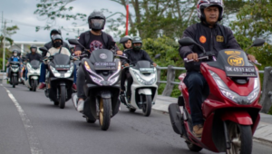 Komunitas Dan Konsumen Honda PCX Bali Gelar Touring, Rayakan Tahun Baru Dengan Semangat Keakraban 