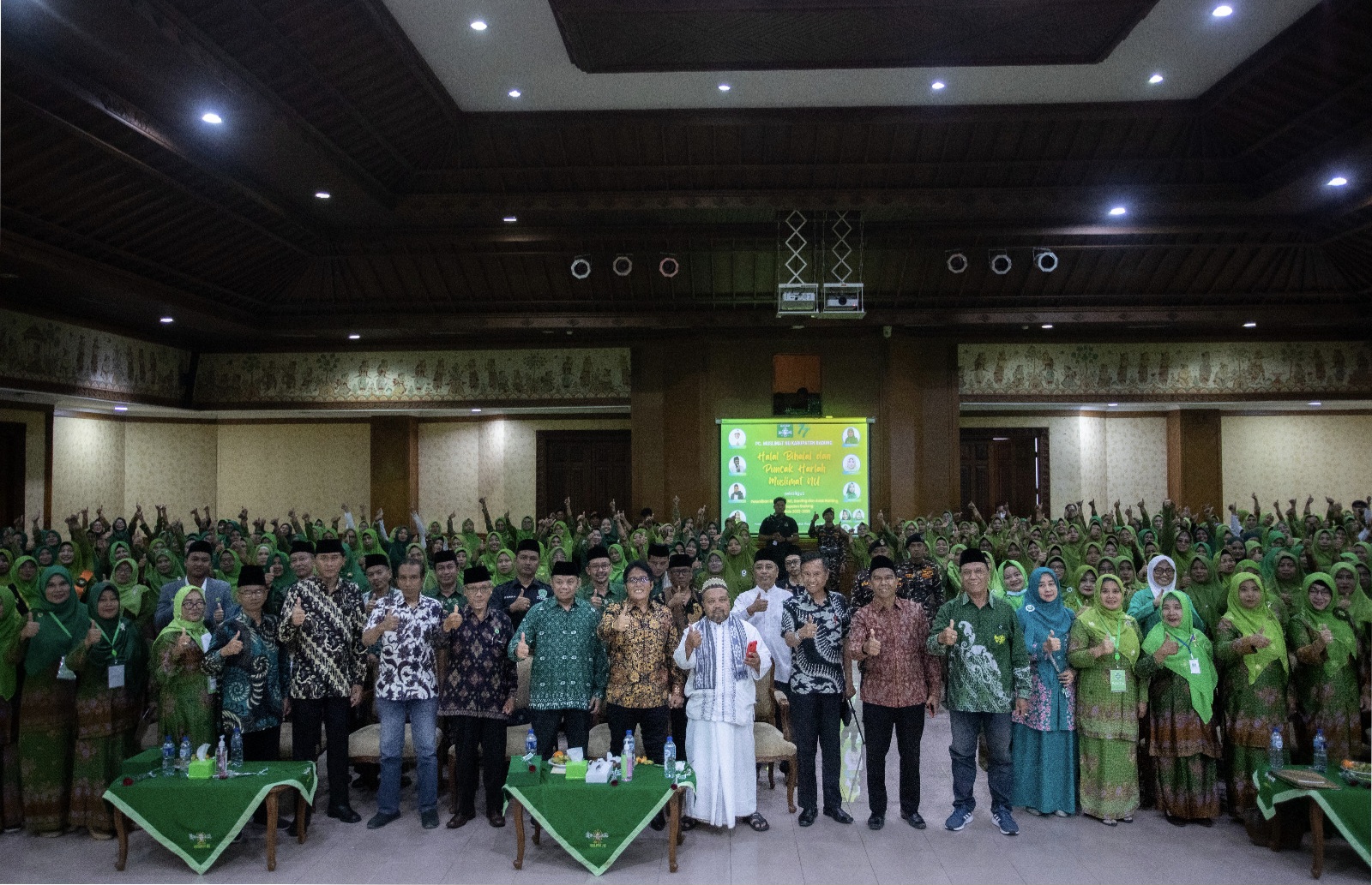 Bupati Giri Prasta Hadiri Acara Halal Bihalal dan Harlah Muslimat NU Ke-77 di Kabupaten Badung