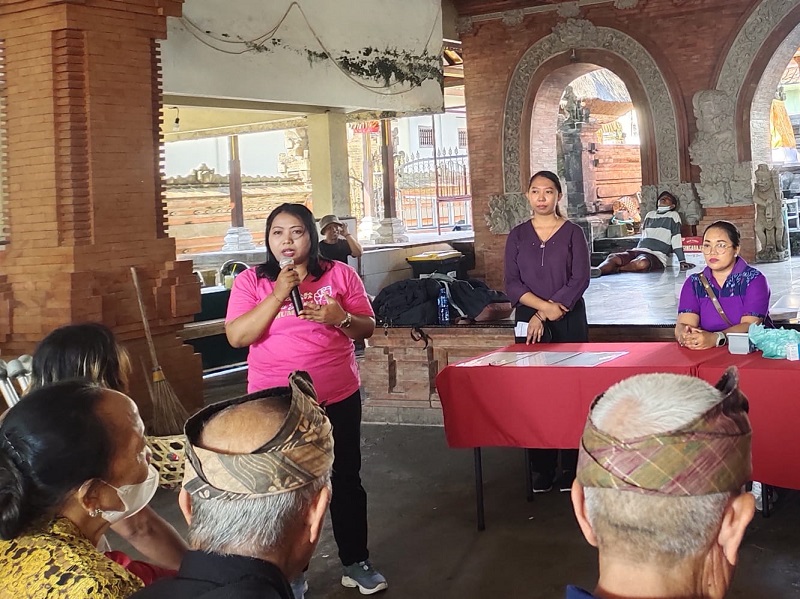 Dukung Kota Denpasar Ramah Perempuan dan Anak, Sekolah Perempuan Kartini Turun ke Tiga Banjar
