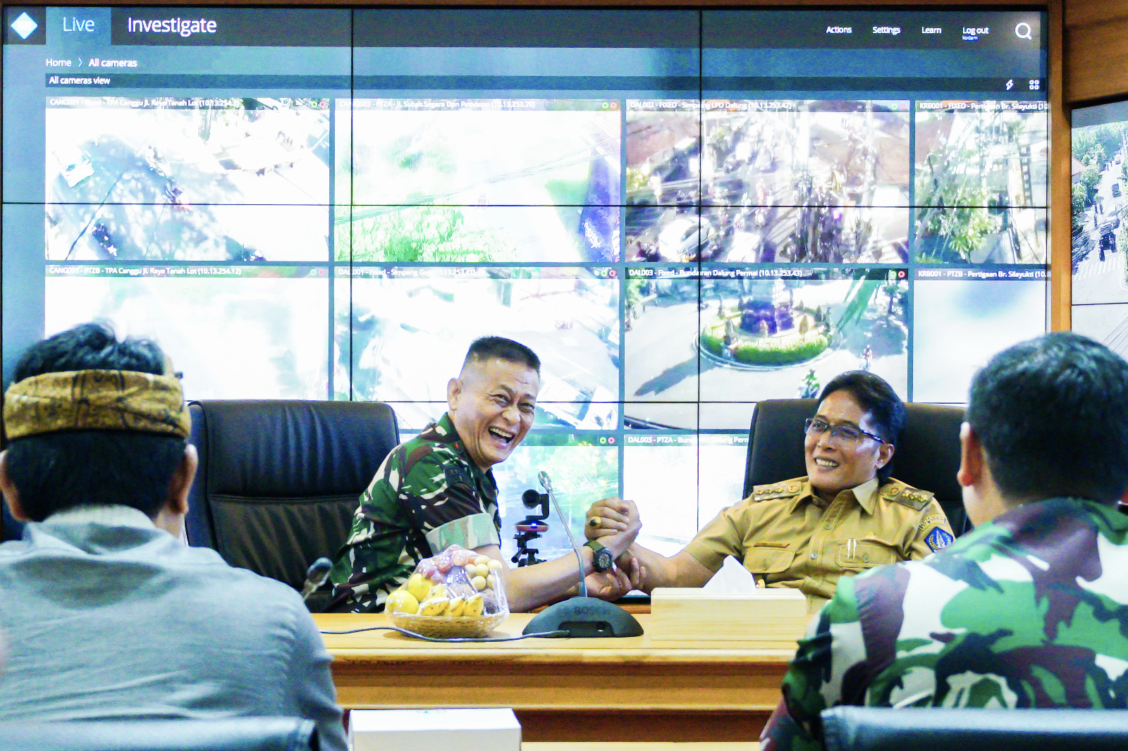 Bupati Giri Prasta dan Pangdam Udayana Komit Jaga Keamanan Bali