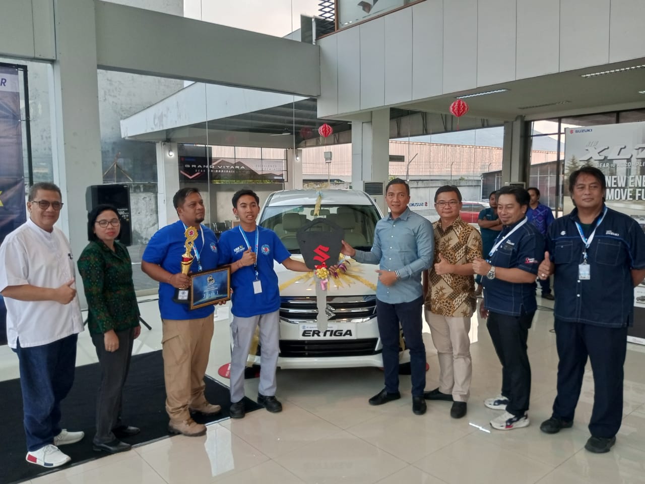 Lomba LKS SMK Bersama Suzuki ,1 Unit Mobil Suzuki Ertiga Jadi Hadiah Utama
