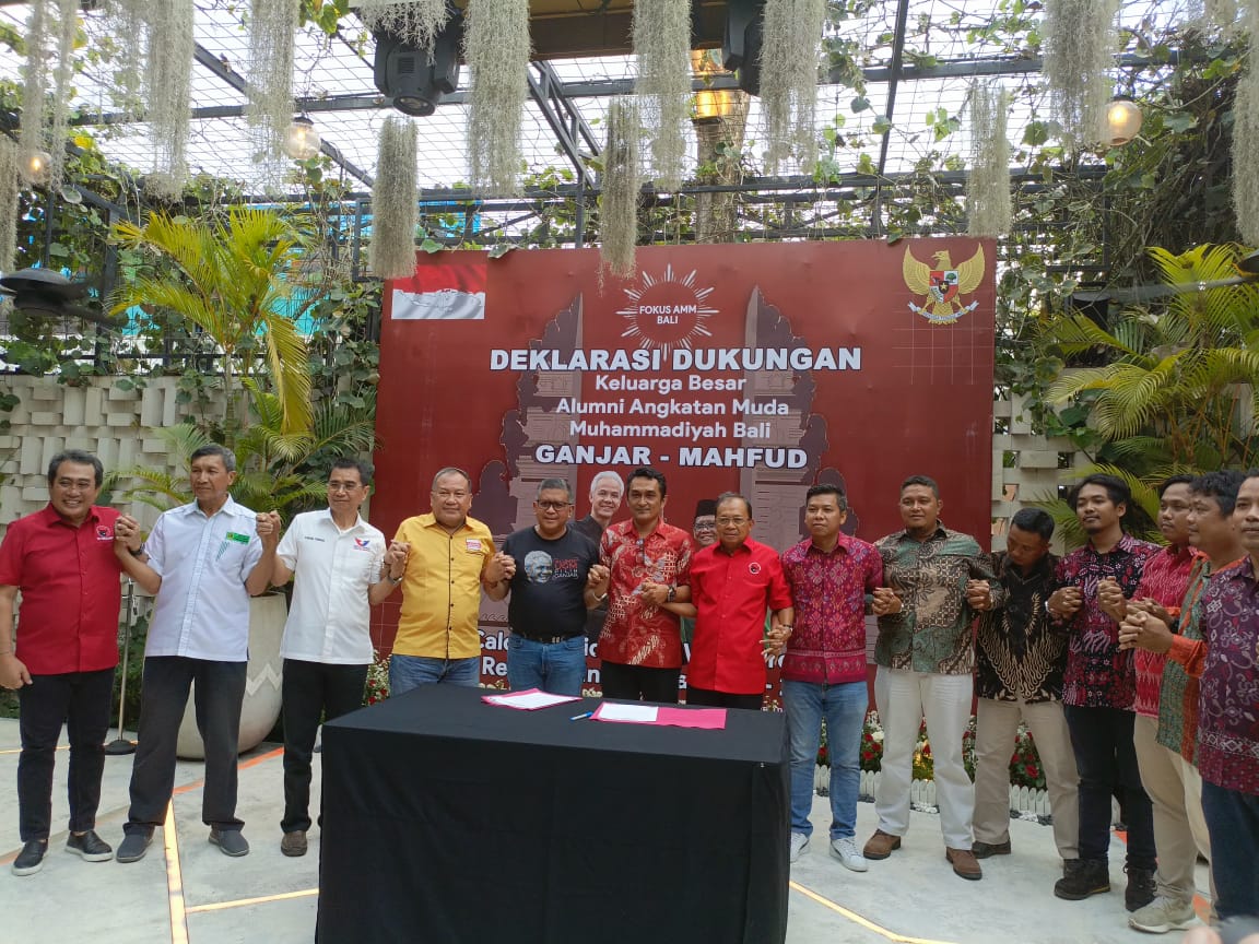 Alumni AMM Bali Deklarasi Dukungan Ganjar-Mahfud