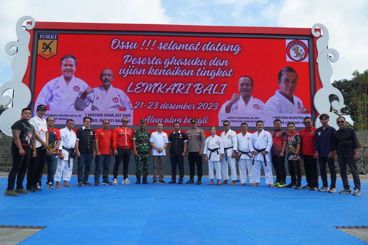 Ribuan Karateka Antusias Ikuti Ghasuku & UKT Lemkari Bali