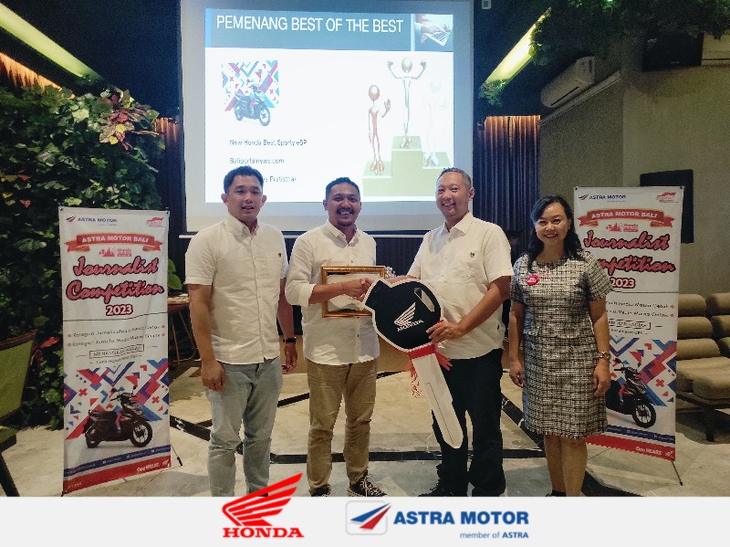 Journalist Competition 2023 Sukses Digelar, Astra Motor Bali Serahkan Berbagai Apresiasi Untuk Media