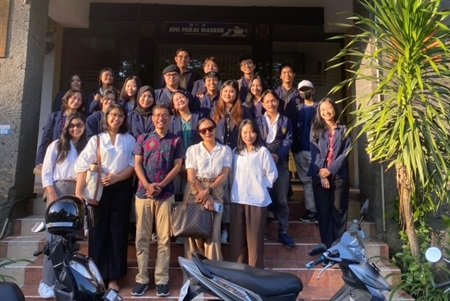 Mahasiswa Ilmu Komunikasi Unud Kunjungi Detik Bali