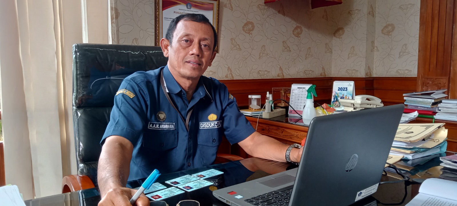 Gencarkan Perekaman Data E-KTP Bagi Pemilih Pemula , Disdukcapil Badung Raih Persentase Paling Tinggi se Bali