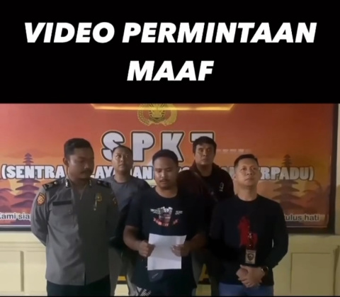 Video Klarifikasi Petarung Muaythai, Minta Maaf dan Tidak Mengulangi Perbuatanya
