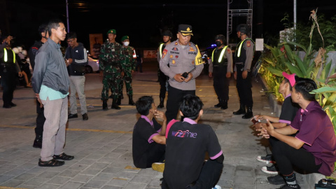 Jelang Pemilu, Polisi Gelar Patroli Skala Besar di Sejumlah Titik Rawan Keributan