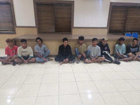 Viral Dua Kelompok Pemuda Sumba NTT Bentrok di Mengwi, 9 Orang Diamankan