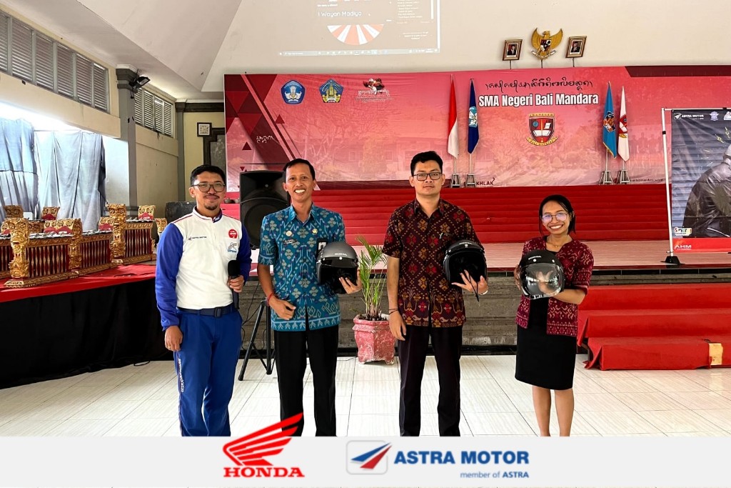 Safety riding Astra Motor Bali