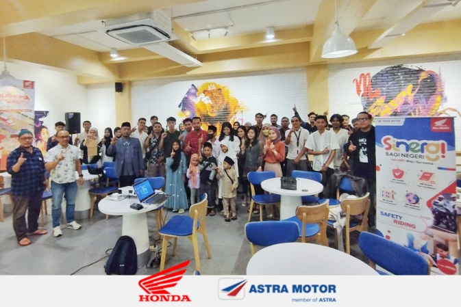 Astra Motor Bali Ajak Anak Yatim dan Konsumen Loyal Buka Puasa Bersama 