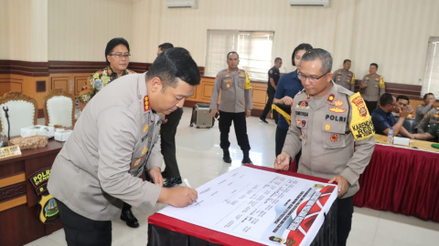 Jelang Nyepi, Polresta Denpasar Petakan Pengamanan Pawai Ogoh-ogoh
