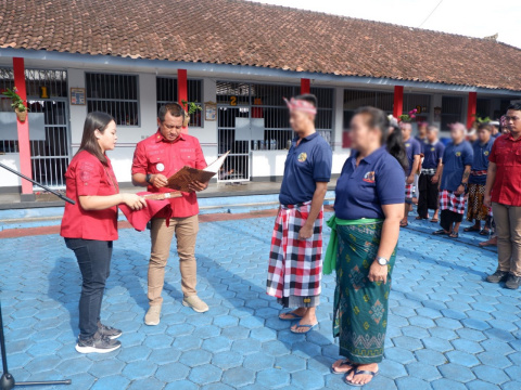 Hari Raya Nyepi, 1.239 Napi di Bali Terima Remisi