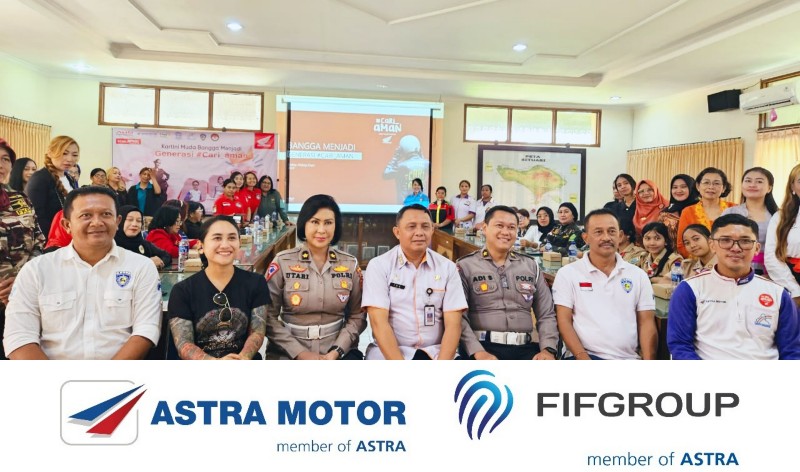Rayakan Hari Kartini, Astra Motor Bali Gaungkan #Cari_Aman Kepada Kartini Masa Kini 