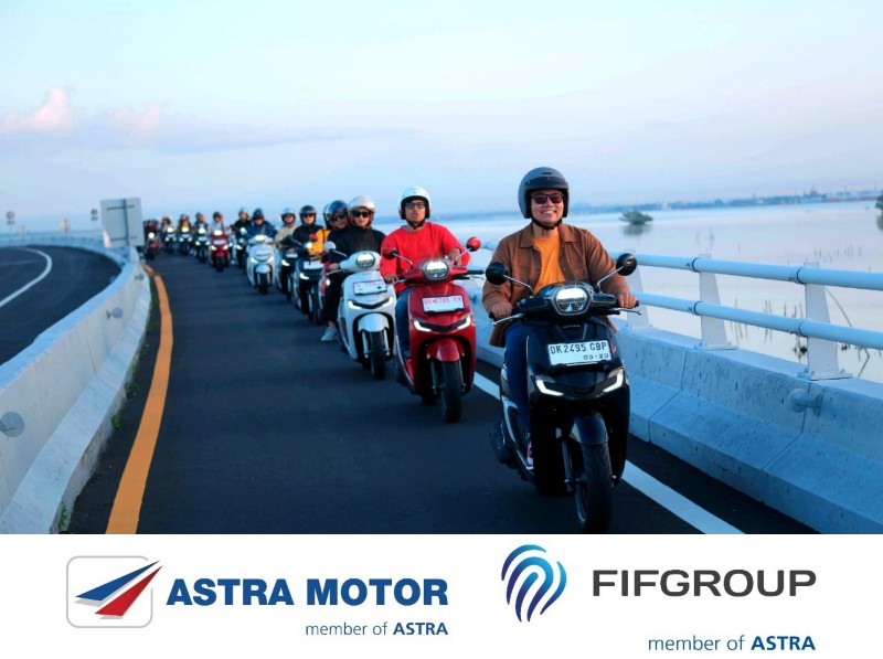 Astra Motor Bali Ajak Masyarakat #Cari _Aman Berkendara di Tol Bali Mandara