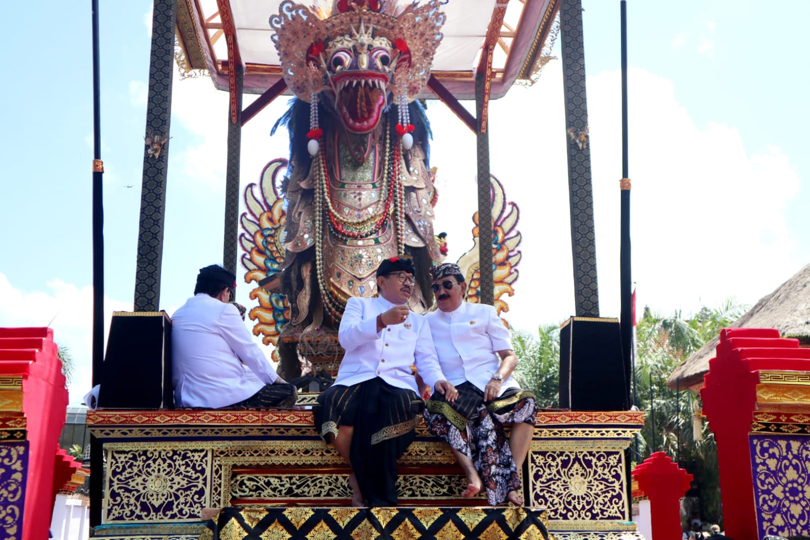 Puri Ageng Mengwi Rawat Historis dengan Puri Agung Ubud, Turut Lengkapi Piranti Palebon Agung Tjok. Santaka
