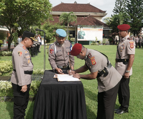 Kasatreskrim Polresta Denpasar Dijabat Kompol Laorens Rajamangapul Heselo