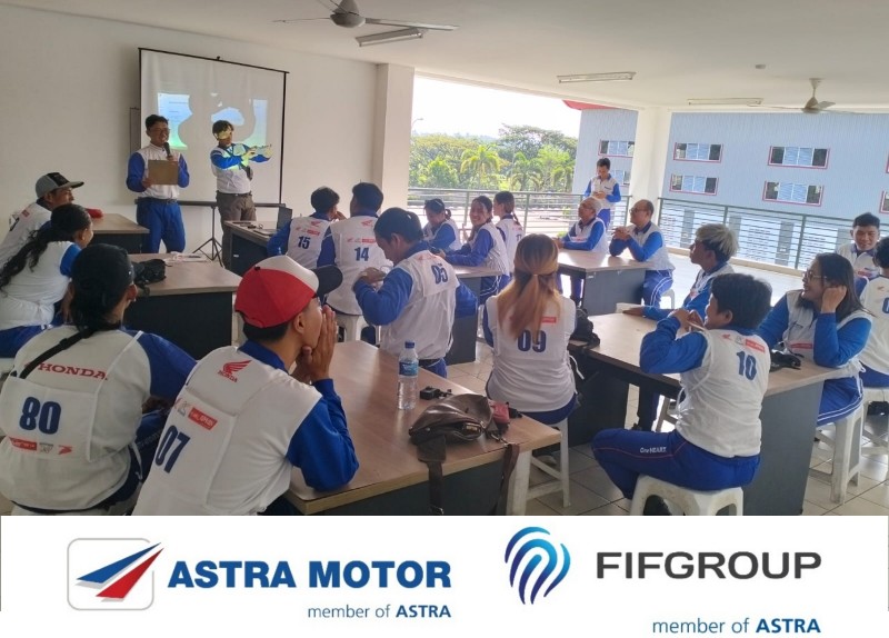 Astra Motor Bali Tingkatkan Skill Berkendara Komunitas Honda Lewat Safety Riding Refreshment