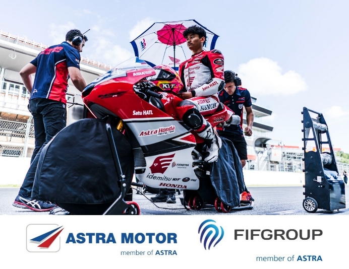 Pembalap Astra Honda Arbi Aditama Siap Taklukan Tantangan Kelas Dunia di GP Catalunya