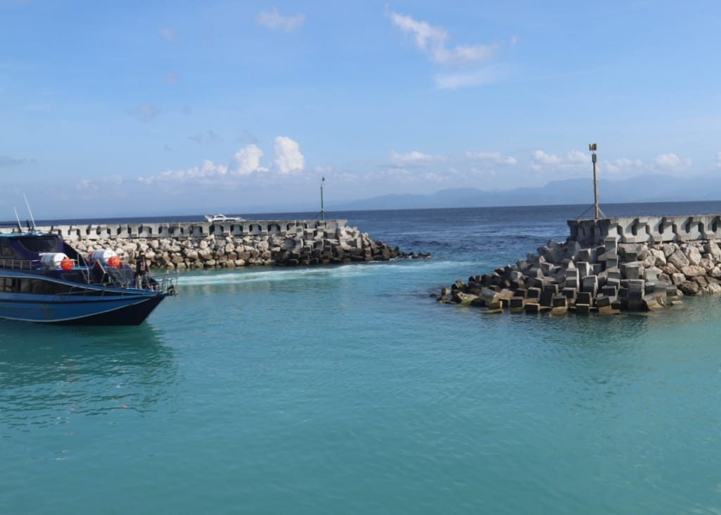 Baru Tiga Tahun Beroperasi, Pelabuhan Sampalan Banyak Alami Kerusakan