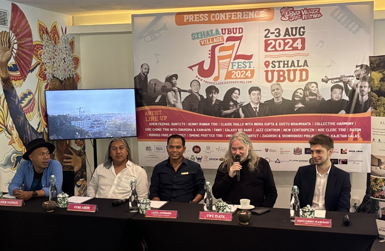 STHALA Ubud Village Jazz Festival 2024 Siap Dihelat 2-3 Agustus, Hadirkan Musisi Dalam dan Luar Negeri