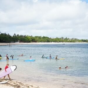 Kunjungan wisatawan di Kawasan The Nusa Dua