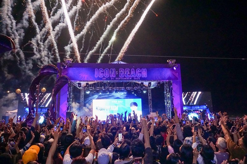 Antusiasme pecah di ICON BALI, konser Pagaehun sukses jadi magnet ribuan penggemar K-Pop.