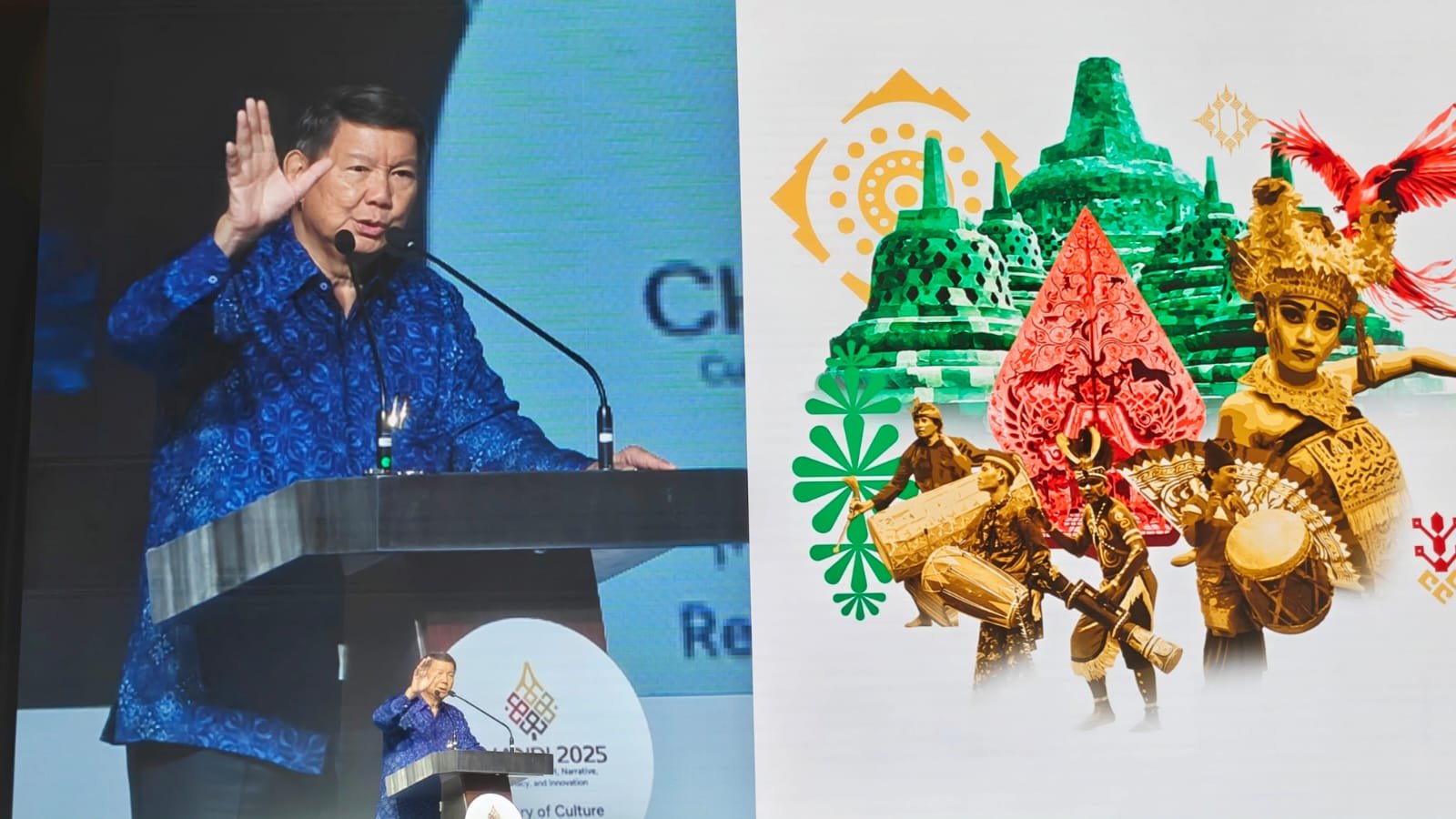 Ketua Dewan Penyantun Museum dan Cagar Budaya, Hashim S. Djojohadikusumo