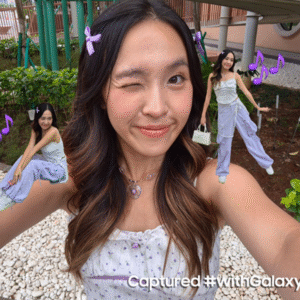 Hasil pembuatan konten oleh konten kreator Marveline Grace dengan Kamera depan 12 MP Galaxy S25 FE