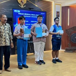 I Gede Abi Yudita Putra saat sabet emas di ajang GLM