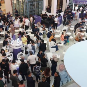 Suasana Galaxy Studio dihadiri konsumen Galaxy S26 Series untuk Unboxing Bersama